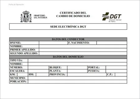 Cómo cambiar el domicilio en el permiso de conducir
