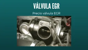 La válvula EGR: qué es, funcionamiento y averías