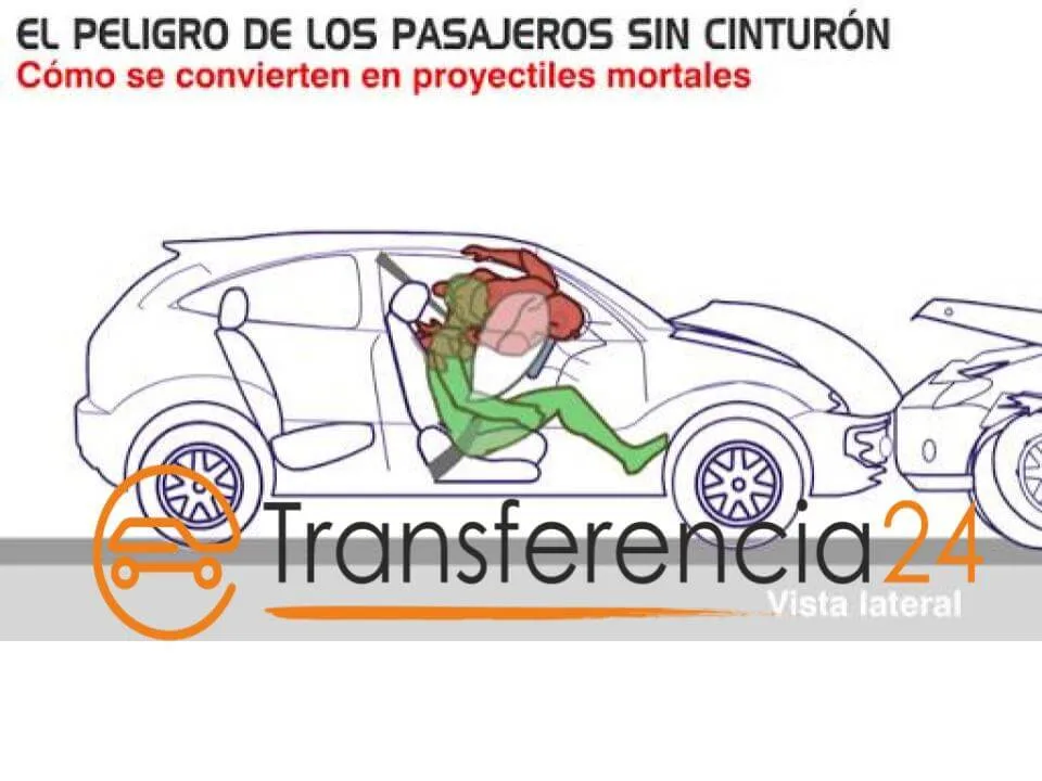 Pasajero bala, la DGT advierte de su peligrosidad