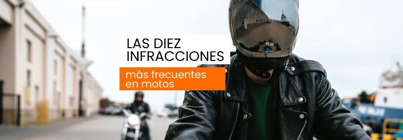 Las diez infracciones más frecuentes en motos