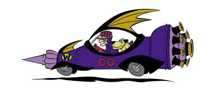 Los coches más famosos de las series y películas de dibujos animados