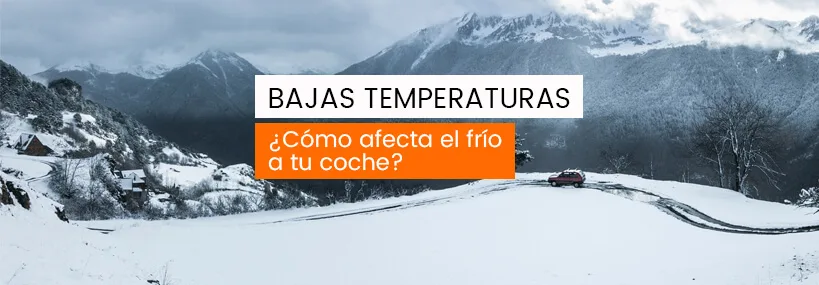 ¿Cómo afecta el frío al coche?
