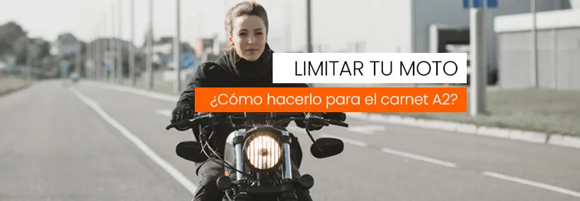¿Cómo limitar tu moto para el carnet A2?