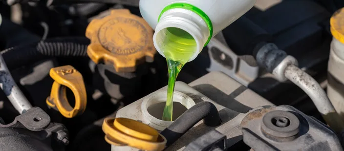 colores liquido anticongelante