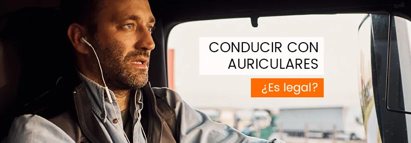 conducir con auriculares es legal