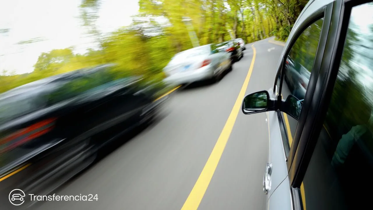 velocidad adelantamiento carreteras secundarias